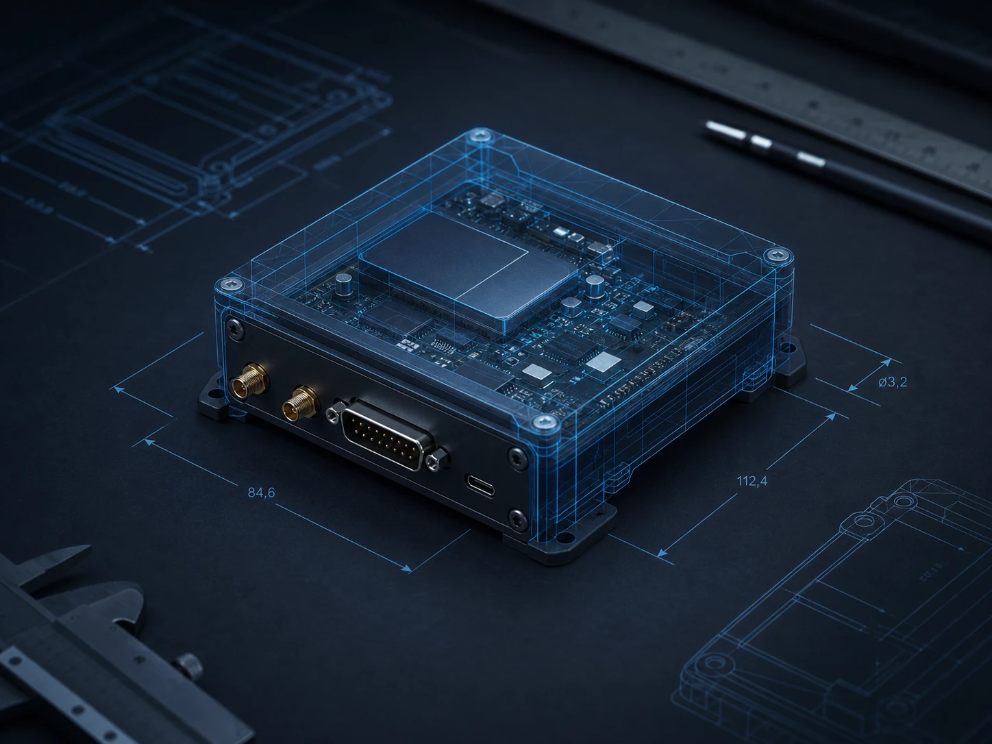 Custom OEM GNSS Integration application scene