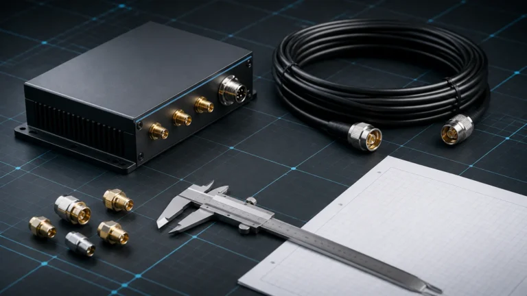 Generic RF equipment, cable and interface documentation scene